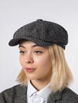 Кепка FREDRIKSON арт. 3190-642/73 (черный / серый)